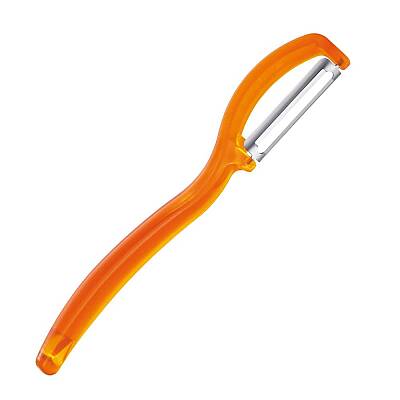 Düz Bıçaklı Yan Soyacak 17,5 cm Turuncu - 1