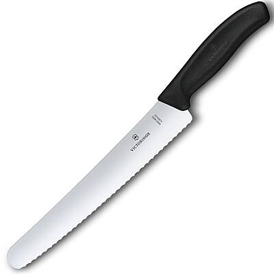Ekmek ve Pasta Bıçağı 22 cm Siyah - 1