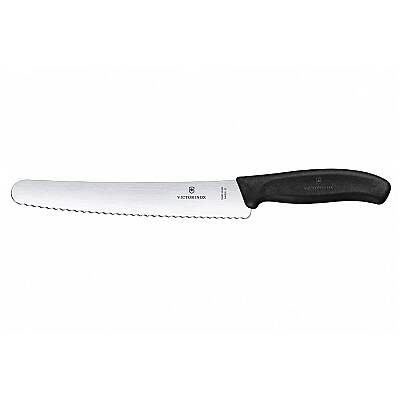 Ekmek ve Pasta Bıçağı 22 cm Siyah - 2