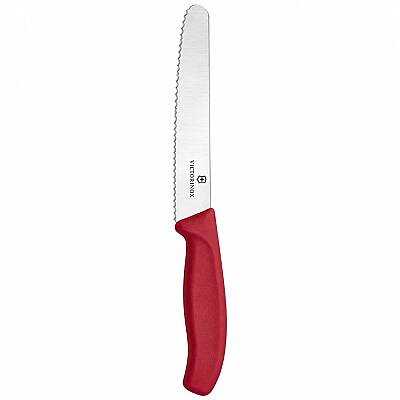 Tırtıklı Domates ve Sofra Bıçağı 11 cm Kırmızı - 4