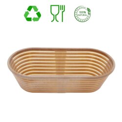 Oval Bio Ekmek Hamur Mayalama Sepeti 12 Adet - 4