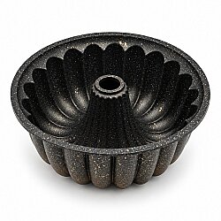 Yuvarlak Bacalı Granit Dilimli Kek Kalıbı 25 cm 