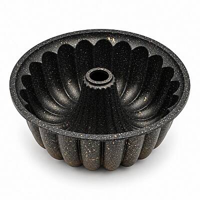 Yuvarlak Bacalı Granit Dilimli Kek Kalıbı 25 cm - 1